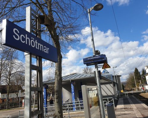 Bahnhofsvorplatz Schötmar