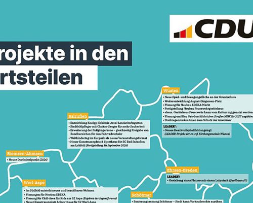 Flyer Kommunalwahl 2025